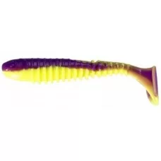 Сил Виброхвост Berkley Flex Rib Shad FXCRS2.5-PPLCH Purple Chartreuse (1286144)