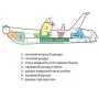 Надувная лодка Brig Eagle E645 (серо-черная)