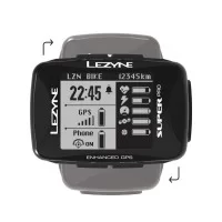 GPS компьютер Lezyne SUPER PRO GPS HR/ProSC LOADED черный Y14