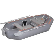 Надувная лодка Kolibri K-280СТ (темно-серая)