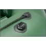 Надувная лодка Колибри КМ-450ДСЛ (Kolibri KM-450DSL) моторная килевая фанерный пайол, зелёная