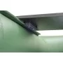 Надувная лодка Колибри КМ-450ДСЛ (Kolibri KM-450DSL) моторная килевая фанерный пайол, зелёная