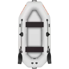 Надувная лодка Kolibri K-260Т (светло-серая)
