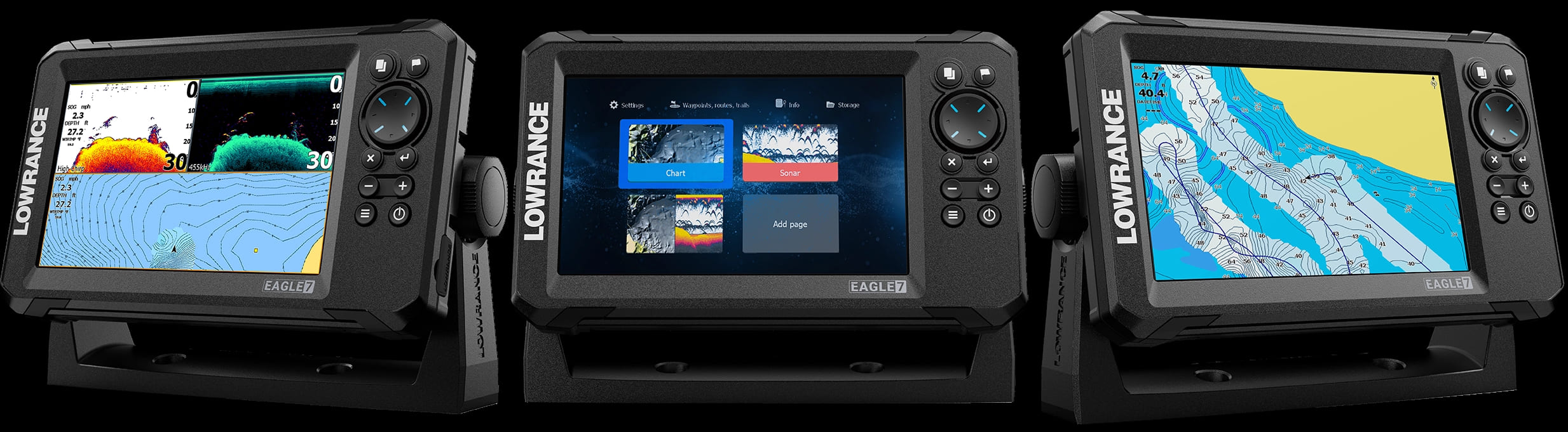 Эхолот Lowrance Eagle 7 TripleShot HD